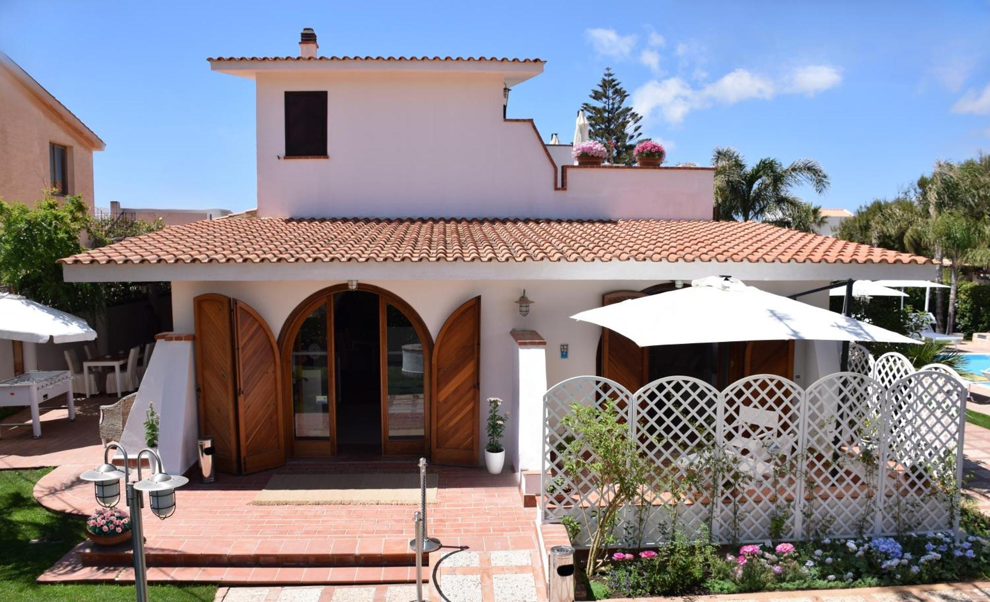 مارسالا Villa Blanche Dimora Di Charme المظهر الخارجي الصورة